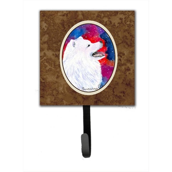 Jensendistributionservices 4.25 x 6 in. Samoyed Leash Or Key Hook MI1712648 - main